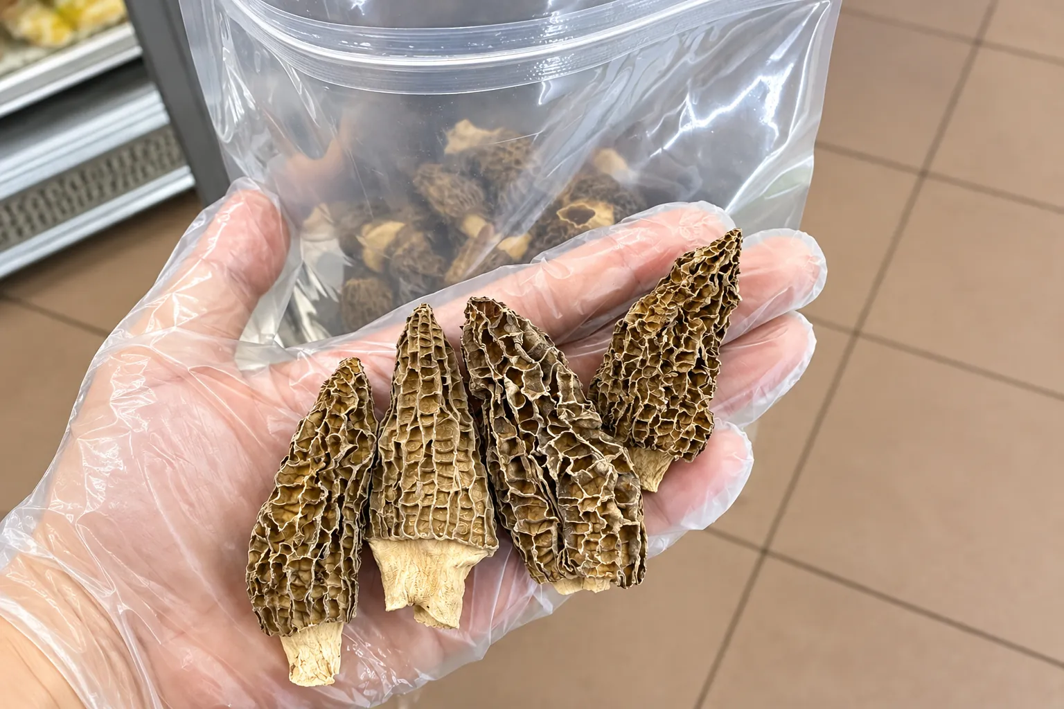 Nấm bụng dê khô Nấm Vinh Hoa